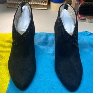 LifeStride Womens Giada Faux Suede Zipper Ankle Boots Shoes BHFO-9244 SZ: 7